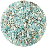 LAIDANLA Amazonite 400pcs Natural Chip Stone Beads 5-8mm Healing Crystal Irregular Gemstones Drilled DIY Loose Rocks Bead Crysta