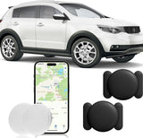 ZFSJTAG Car GPS Tracking Device for Vehicles, 2PCS Hidden Mini GPS Tracker, Work with Find My (iOS Only),No Monthly Fee, Real Ti