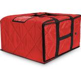 MyLifeUNIT Pizza Bag for Delivery, Thermal Insulated Pizza and Food Delivery Bag, 20 x 20 x 11 Pizza Warmer Bag, Holds 4-5 Large