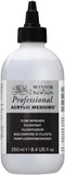 Winsor & Newton Professional Acrylic Medium, Flow Improver, 250ml (8.5oz)