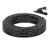 Boeray 35FT 1/4 DOT Air Line SAE J844 PA12 Nylon Air Hose with Cutter 1/4OD Pneumatic Tubing DOT Approved 1/4 Air Brake Hose