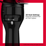 Revlon Perfect Heat Triple Ceramic Curling Iron | For Silky Smooth Tousled Curls (1-1/4 In)