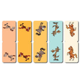 woopme Set of 5 Magnetic Horse Run Bookmark for Book Lovers Readers Students Gift Magnetic Page Clips Folding