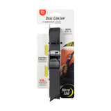 Nite Ize Dual CamJam Tie Down System - Ratchet Straps - Straps for Trucks & Cars - Luggage Strap for Camp Gear - Tie Down Moving Supplies - 12 ft, Black