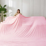 COOVA Oversized King Fleece Blanket 120x138 inches, Soft Cozy Warm Giant Extra Large 10'x11.5' Blanket for Bed, Sofa, Couch,Trav
