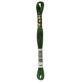 Dmc 6Strand Embroidery Cotton 8.7ydVery Dark Forest Green