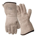 X-Large Brown Jomac Extra Heavy Weight Terry Cloth Reversible Ambidextrous Heat Resistant Gloves With 4-1/2 Gauntlet Cuff