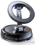 Car Phone Holder for Magsafe [78+LBS Strongest Suction & 2400gf Strongest Magnetic] 360 Adjustable Car Phone Mount, Phone Holder