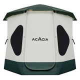 Space Acacia Camping Tent, 2-3 Person Pop Up Tent for Camping with 6'10'' Height, 1 Door, 8 Windows, Waterproof Easy Setup Insta