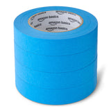 Amazon Basics Painters Tape, 0.94 x 60-Yard, 4 Rolls, Blue
