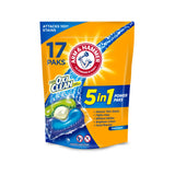 Arm & Hammer plus OxiClean 5in1 Power Paks, 17 Count (Packaging may vary)