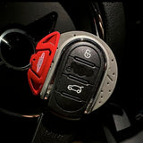 YaaGoo For Mini F54 F55 F56 F57 F60 Car Styling Accessories Keychain Key Fob Cover Case JCW