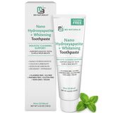 Nano Hydroxyapatite Fluoride Free Whitening Toothpaste + Calcium, Non-GMO, Vegan, Paraben Free, 4.23 oz (120 g) 1 Pack by M3