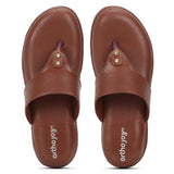 Ortho Joy Doctor Fancy Slipper For Women || Orthopedic Women'S Fancy Slippers For Women,Brown,7,B0CTHSWS1N