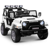 OTTARO 2 Seater Ride on Truck, 12V Large Electric Vehicles Battery Powered Cars for Kids with Remote Control, Spring Suspension,