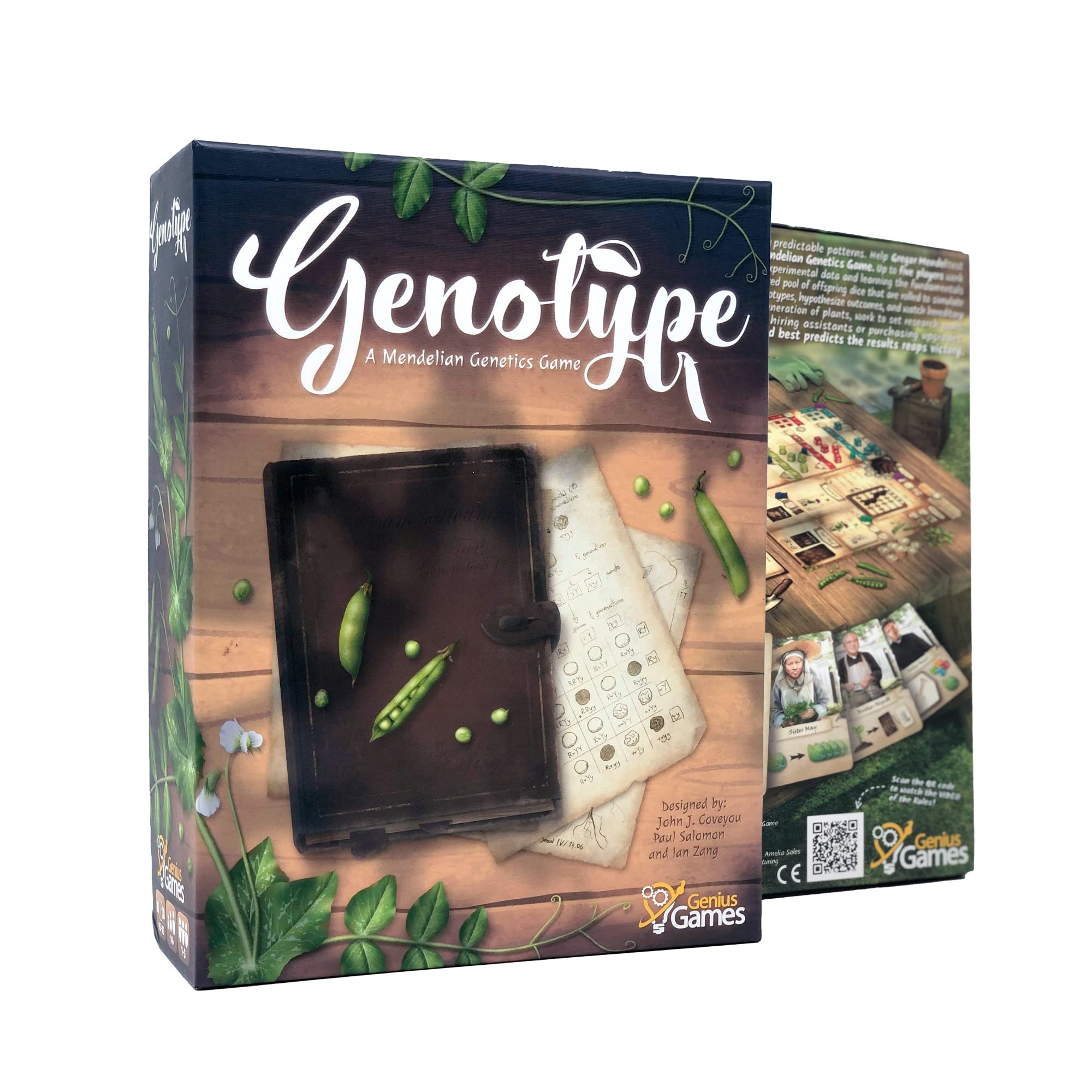 Genotype: Mensa Award Winning Genetics Board Game About Mendel'S Pea Plants