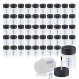 Lichamp Touch Up Paint Container, 50-Piece 1 oz Paint Touch Up Bottles with Brush, 1 Ounce (30ml) A150TP