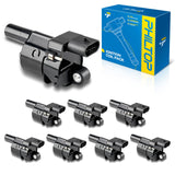 PHILTOP UF414 Ignition Coil Pack, Compatible with Silverado 1500 2007-2013, Tahoe 2007-2014, Suburban 1500 2007-2014, Silverado 
