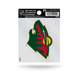 Rico Industries NHL Minnesota Wild Small Static Cling Decal