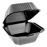 Pactiv YHLB06000000 Foam Hinged Containers, Sandwich, 5.75x5.75x3.25