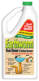 Earthworm Drain Cleaner - Clog Remover - Drain Opener/Deodorizer - Natural Enzymes, Safer for Families, Environmentally Responsi