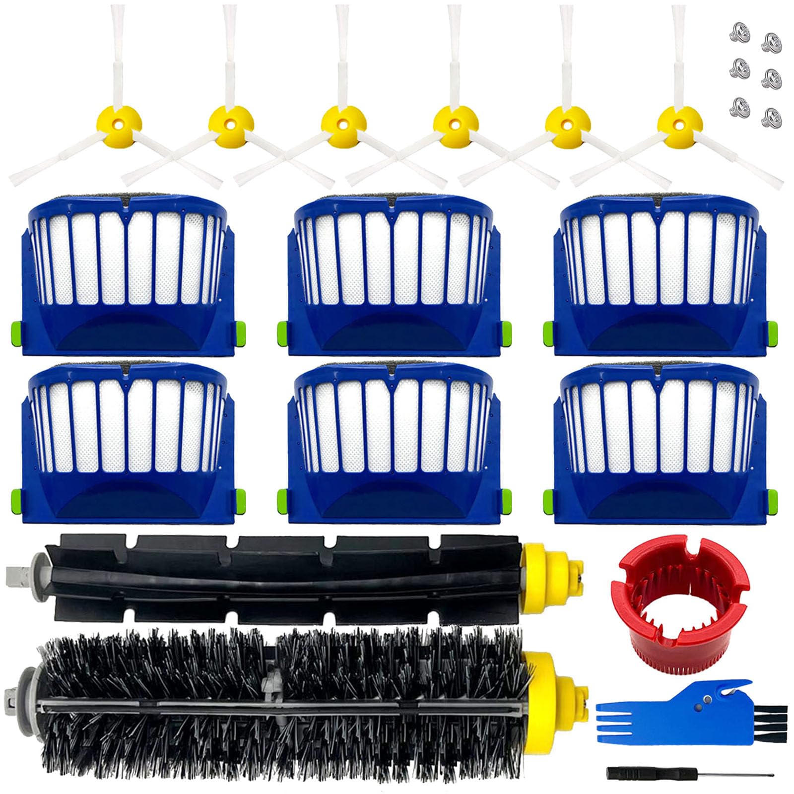 13 Pack Roomba 676 Replacement Parts for irobot Roomba 676 694 675 692 677 671 610 690 680 660 650 620 645 655 635 614 595 585 5