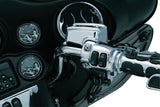 Kuryakyn 1740 Motorcycle Handlebar Accessory: Complete Chrome Replacement Brake and Clutch Control Dress-Up Kit for 2008-13 Harl