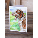 Italiano Spinone Greeting Cards And Envelopes Pack Of 8