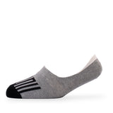 Young Wings MenS_Socks Grey Colour Cotton Fabric Design Free Size NoShow Length Casuals & Formals Wear Socks Pack Of 1 M1130 