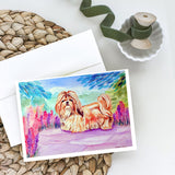 Shih Tzu Greeting Cards And Envelopes Pack Of 8