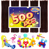 Brown Pipe Cleaners - 500 Count Art & Craft Supplies