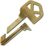 SUMMIT DOORWARE Lockout Key for Kwikset Locks | KW Key for Door Lock Solution | Designed to Lock Door from Outside | Perfect for