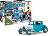 Revell 854464 1930 Ford Model A Coupe 2N1 1:25 Scale 154Piece Skill Level 5 Model Truck Building Kit, White