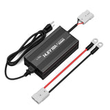 LiTime 10 Amp Lithium Battery Charger 14.6V AC-DC LiFePO4 Lithium Battery Charger with Anderson Connector LED Indicator Charger 