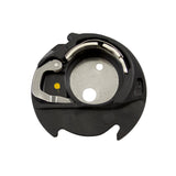 Yellow Dot Embroidery Bobbin Case for Janome MC15000, 12000, 9900, Elna EL900 & EL860