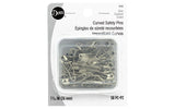 Dritz 7215 Safety Pins, Curved, Size 1 (50Count)