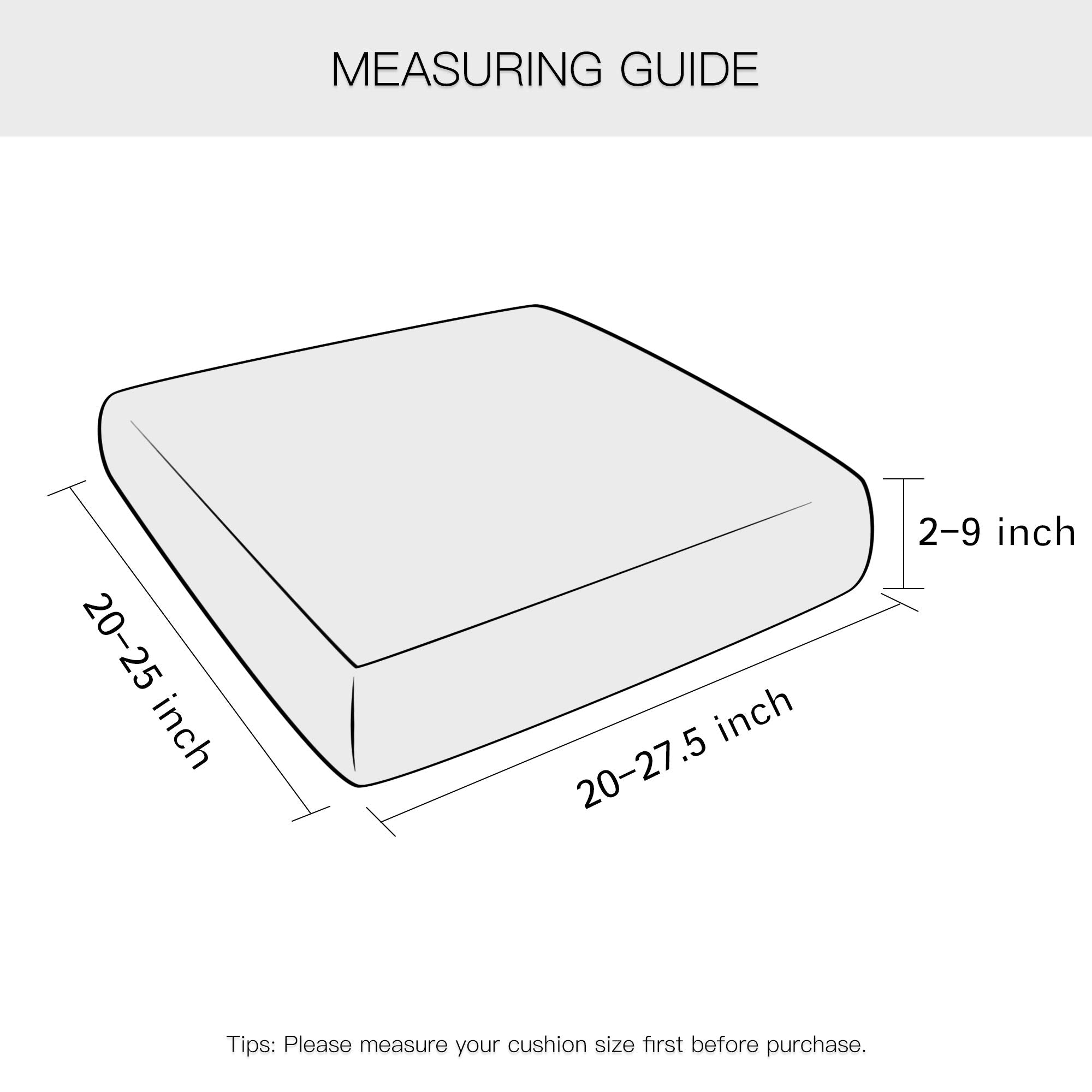 Yates Home PU Leather Couch Sofa Cushion Slipcover Water-Proof Elastic Chair RV Seat Covers Loveseat Sofa Furniture Protector Sl