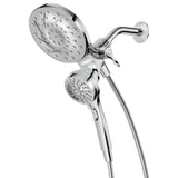 Moen Engage Magnetix Chrome 2.5 GPM Handheld/Rain Shower Head 2in1 Combo Featuring Magnetic Docking System, Rain Shower Head w