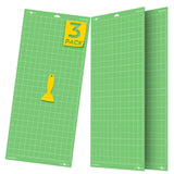 HTVRONT Standard Grip Cutting Mat, 3 Pack Cutting Mat 12x24 Compatible with Cricut Maker 3/Maker 4/Maker/Explore 3/4/Air 2/One, 