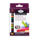 Royal & Langnickel Essentials Oil Pastels, Small, 12 Color Set