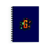 Plan To Gift Notebooks For Office Alphabet G Notebook Wire Bound Spiral Printed Pages:160 (Size A5)