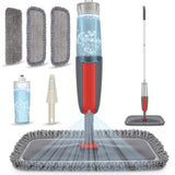 Spray Mops for Hardwood Floors Cleaning: MEXERRIS Falt Mop with 3 Microfiber Pads for Swiffer Powermop - Wet Dust Floor Mop with