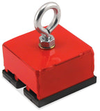 Master Magnetics Fishing Magnet with Eyebolt Powerful Retrieving and Holding Magnet, 100 lb Pull Force, 07541