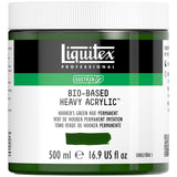Liquitex Bio-Based Heavy Acrylic, 500ml (16.9-oz), Hookers Green Hue Permanent