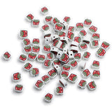 100 Pcs Polymer Clay Beads Mixed Heishi Spacer Beads Supplies for DIY Bracelet Earring Necklace Jewelry Making (French Fries)