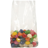 Aviditi PB1529 Gusseted Poly Bags, 4 x 2 x 6, 2 Mil (Pack of 1000), clear