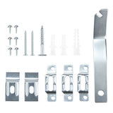 QWORK Frame Lock Security Hanging Kit with T-Head Screws - 25 Pack, Theft Protection for Art Displays in Galleries, Museums
