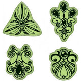 Inkadinkado Stamping Gear Cling Stamps, Jewelry