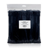Maxxima 10 Inch Nylon Cable Tie Multipurpose Heavy Duty Zip Ties, SelfLocking, Cord and Wire Management, Black Tie Wraps for 