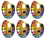 Shubhkraft Watercolor Palette Painting Colors Set (Pack Of 6) Multicolor